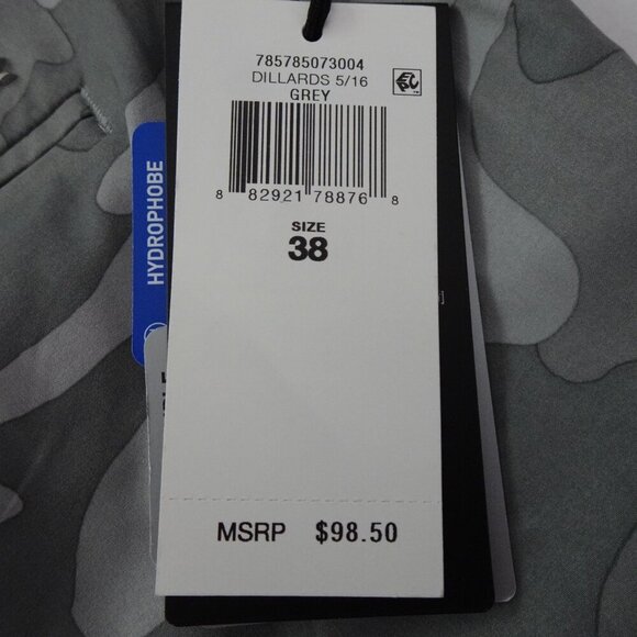 RLX Ralph Lauren Shorts Men's Size 38 Gray Camo Camouflage Water Repellent - Picture 7 of 9